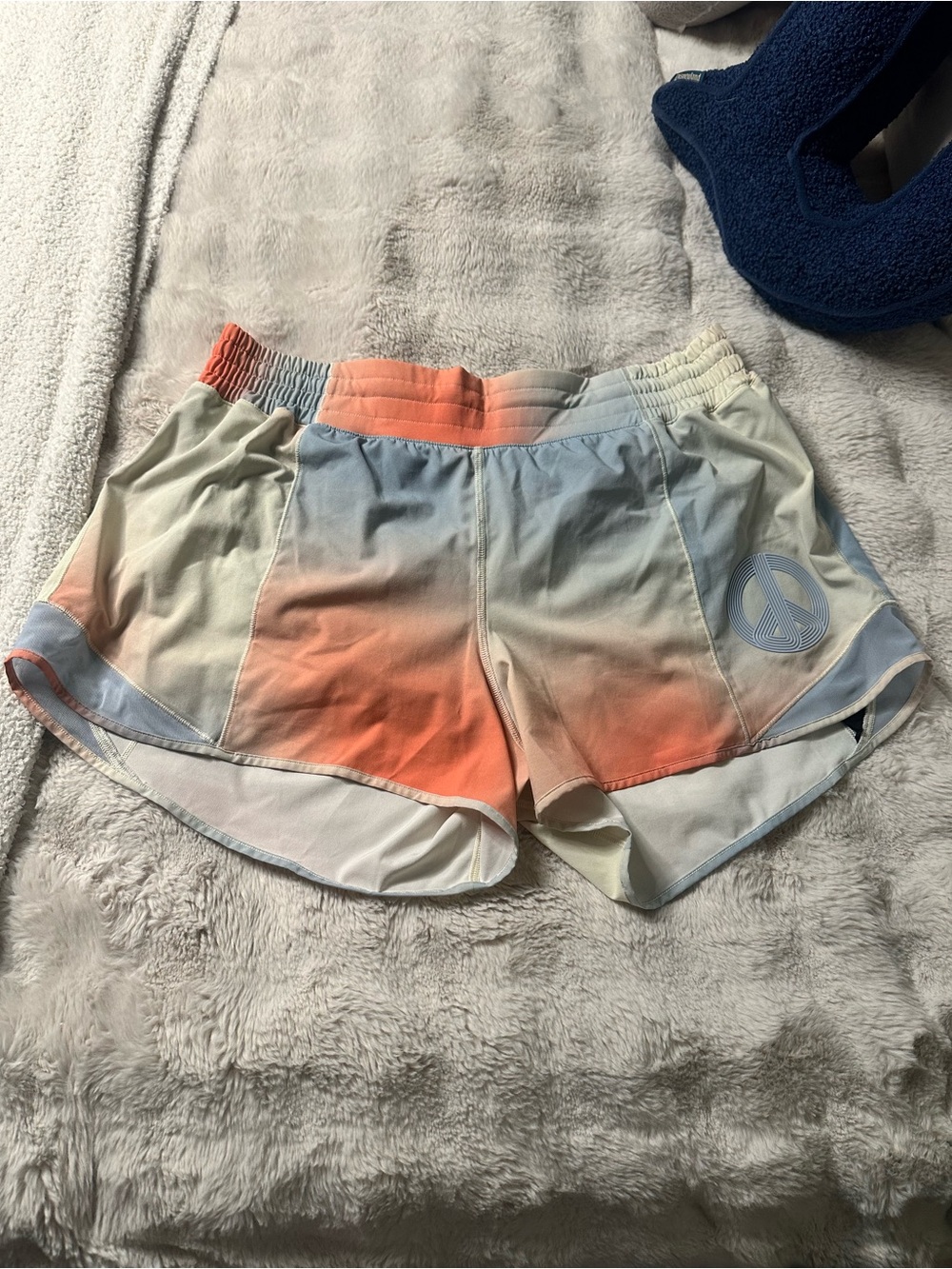 Lululemon x Mad Happy Hotty Hot high-rise lined 4 inch shorts